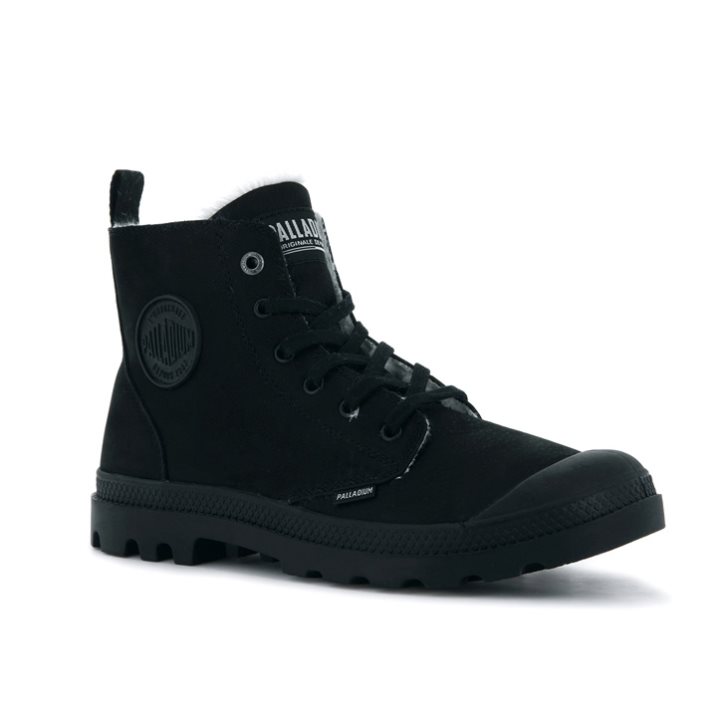 Bottes Palladium Pampa Hi Zip WL Homme Noir | FR SMI628A